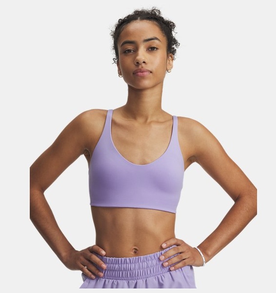 Mor Kadın UA Motion Low Spor Sütyeni