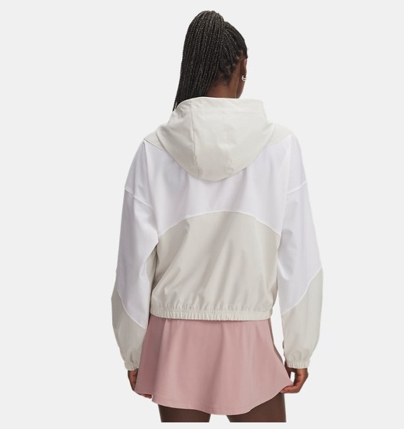 Beyaz Kadın UA Rival Woven Kapüşonlu Ceket