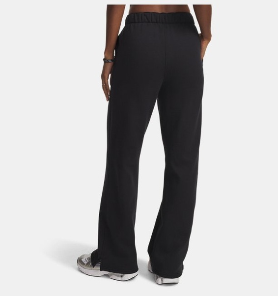 Siyah Kadın UA Icon Vida Fleece Eşofman Altı