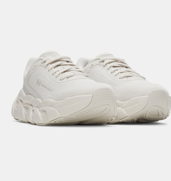 Beyaz Kadın UA Halo Runner Koşu Ayakkabısı