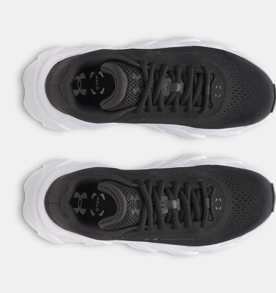 Siyah Kadın UA Halo Runner Koşu Ayakkabısı