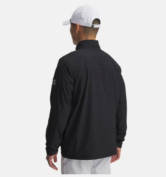 Siyah Erkek UA Drive Pro Fermuarlı Ceket