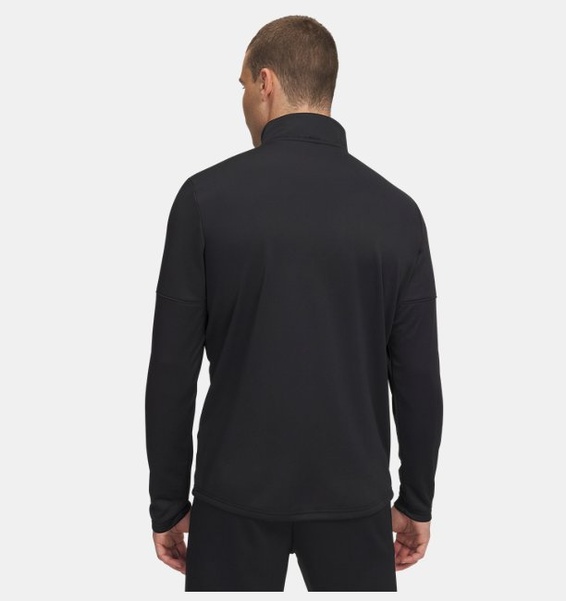 Siyah Erkek UA Armour Fleece Pro Utility 1/4 Fermuarlı Sweatshirt