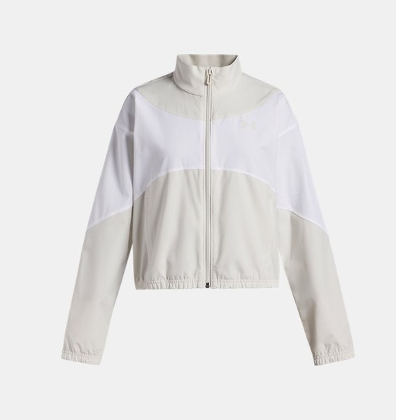 Beyaz Kız Çocuk UA Rival Woven Ceket