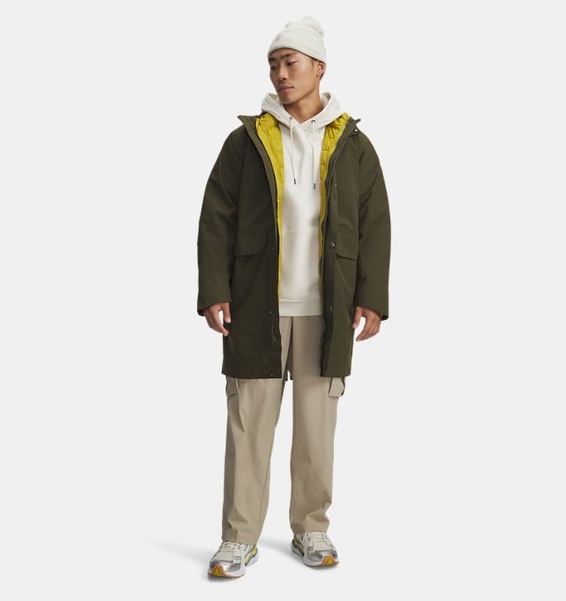 Yeşil Erkek UA Legend Insulate 3-In-1 Mont