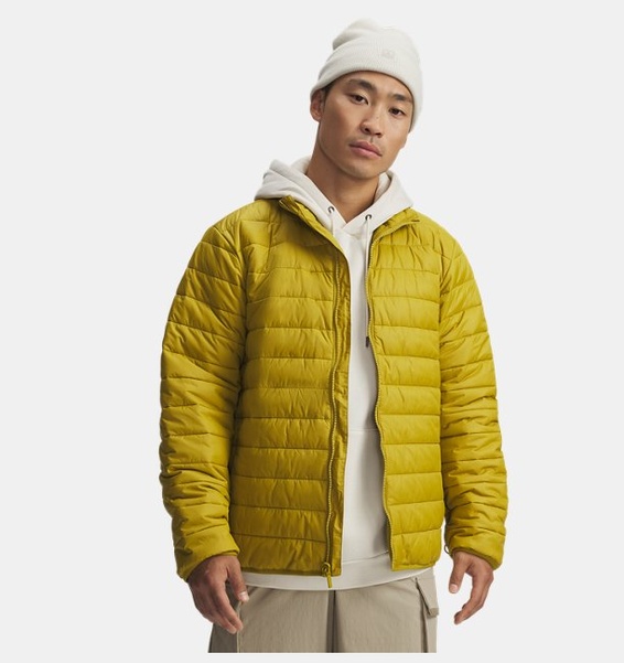 Yeşil Erkek UA Legend Insulate 3-In-1 Mont