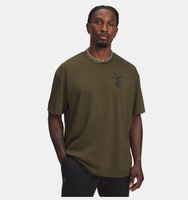 Erkek UA Project Rock Kısa Kollu T-Shirt