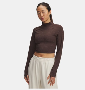 Kadın UA Meridian Suede Effect Uzun Kollu T-Shirt