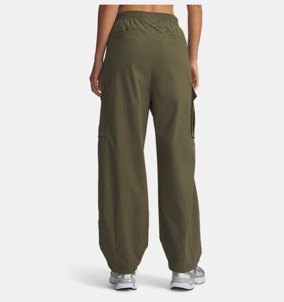 Yeşil Kadın UA Unstoppable Ripstop Cargo Eşofman Altı