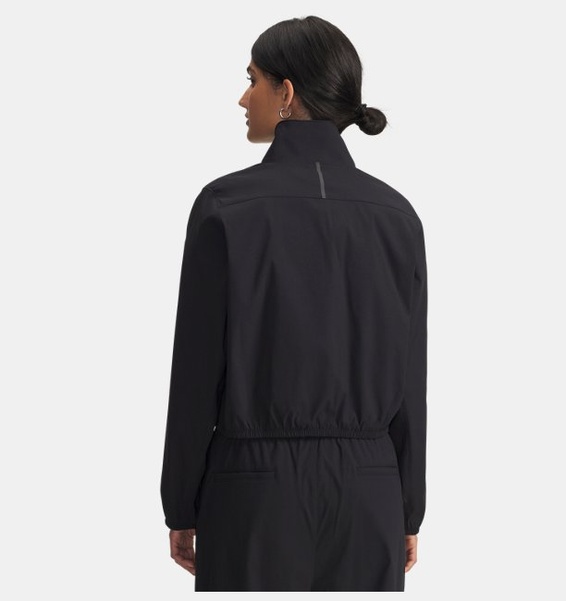 Siyah Kadın UA Unstoppable Woven Pullover Sweatshirt