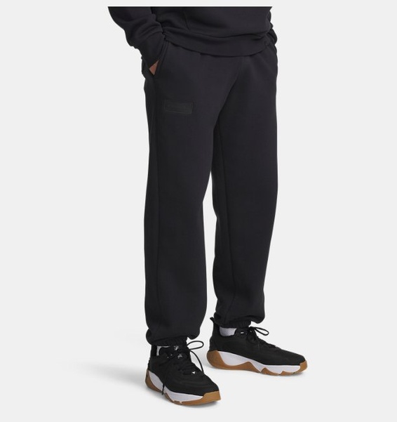 Siyah Erkek UA Project Rock Icon Eşofman Altı