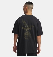 Erkek UA Project Rock Kısa Kollu T-Shirt