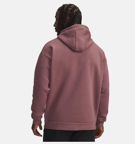 Kahverengi Erkek UA Project Rock Icon Kapüşonlu Sweatshirt