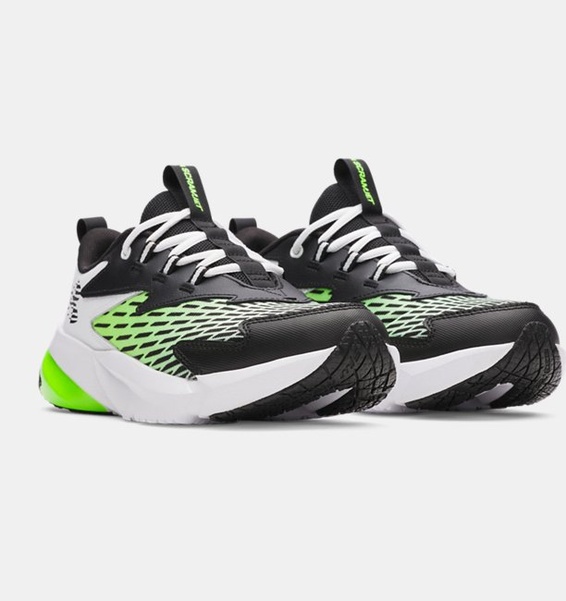 Beyaz Erkek Çocuk UA Scramjet 7 Koşu Ayakkabısı