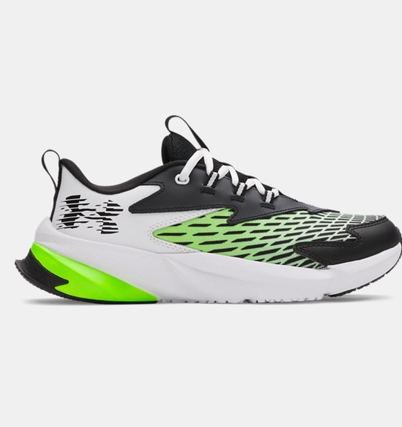 Beyaz Erkek Çocuk UA Scramjet 7 Koşu Ayakkabısı