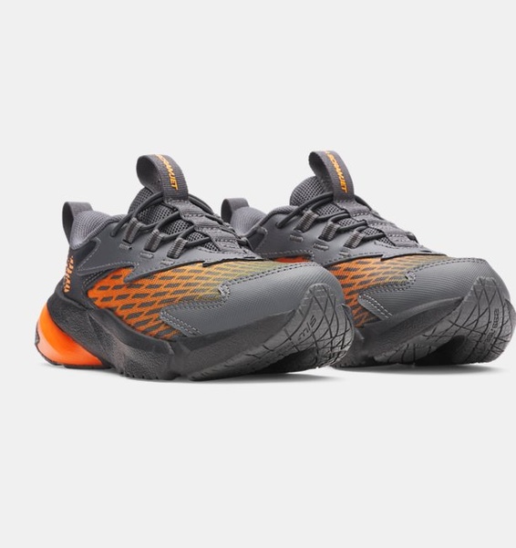 Gri Erkek Çocuk UA Scramjet 7 Koşu Ayakkabısı