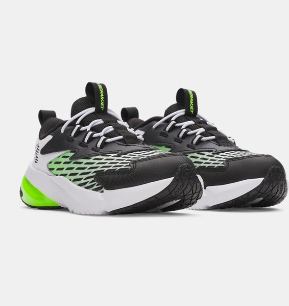 Beyaz Erkek Çocuk UA Scramjet 7 Koşu Ayakkabısı