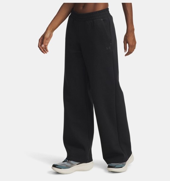 Siyah Kadın UA Unstoppable Fleece Eşofman Altı