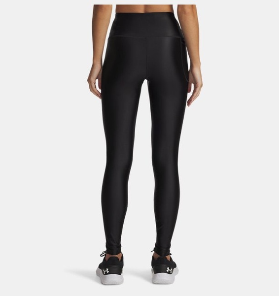 Siyah Kadın UA Motion Shine Bilekte Tayt