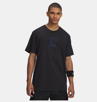 Erkek UA Curry Verbiage Tee T-Shirt