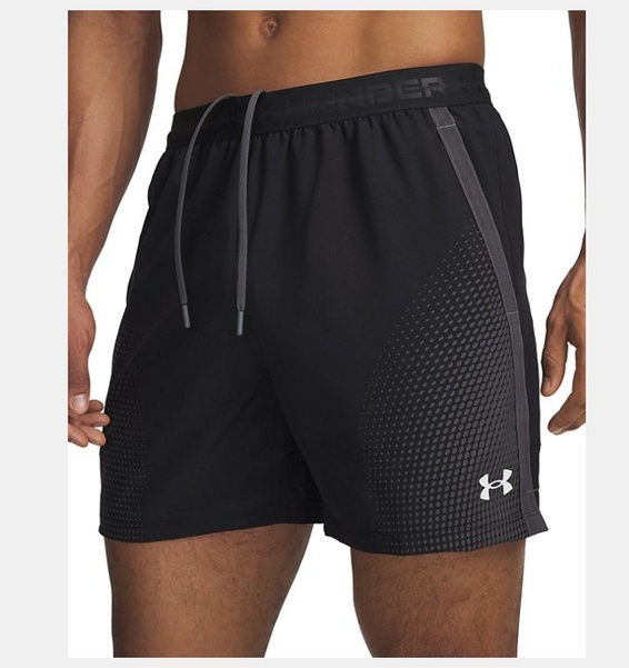 Siyah Erkek UA Vanish Graphic Şort