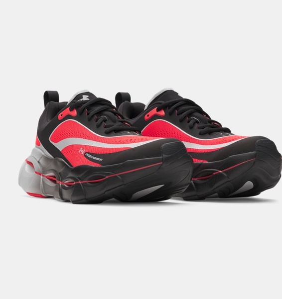 Siyah Erkek UA Halo Racer Koşu Ayakkabısı