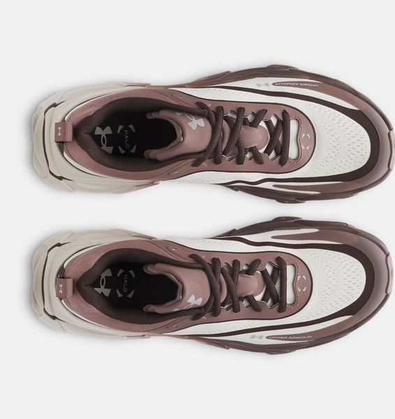 Beyaz Erkek UA Halo Racer Koşu Ayakkabısı