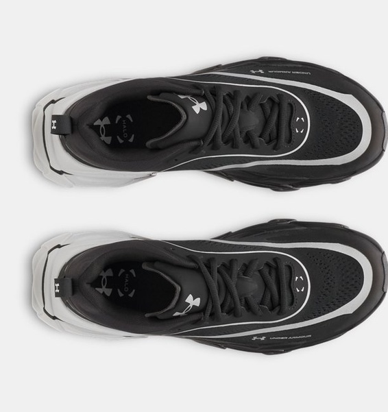 Siyah Erkek UA Halo Racer Koşu Ayakkabısı