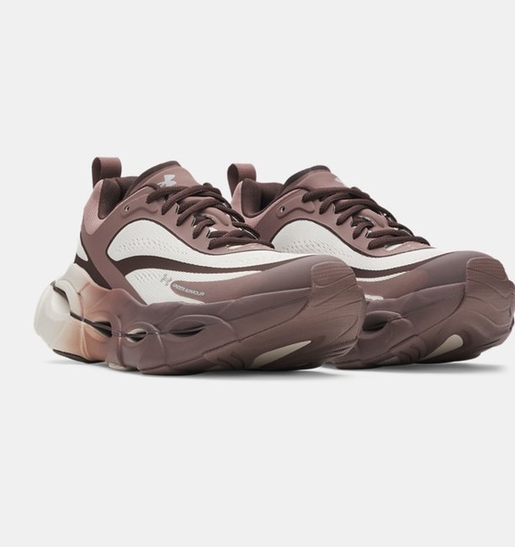 Beyaz Kadın UA Halo Racer Koşu Ayakkabısı