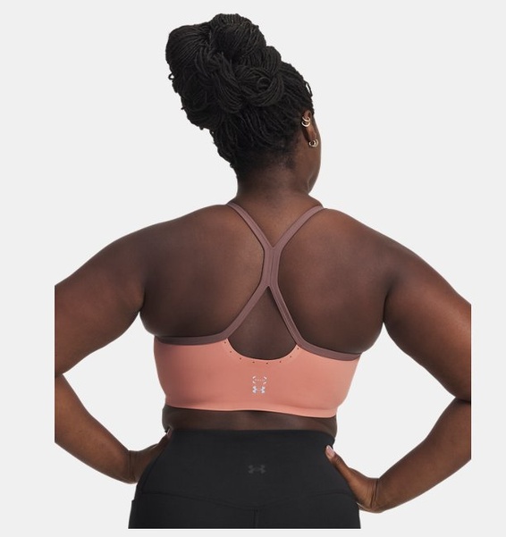 Pembe Kadın UA Halo Bonded Spor Sütyeni