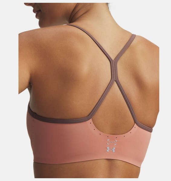 Pembe Kadın UA Halo Bonded Spor Sütyeni