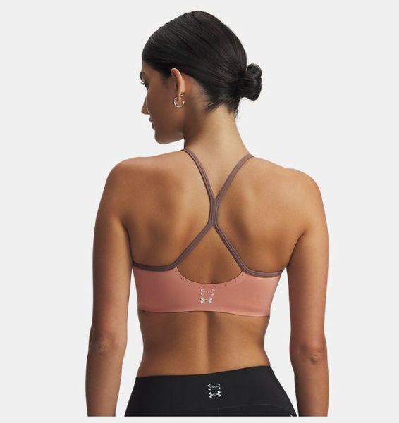 Pembe Kadın UA Halo Bonded Spor Sütyeni