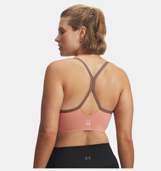 Pembe Kadın UA Halo Bonded Spor Sütyeni