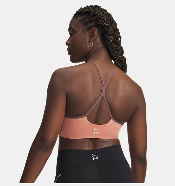 Pembe Kadın UA Halo Bonded Spor Sütyeni