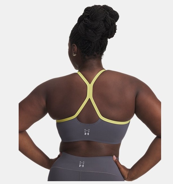 Gri Kadın UA Halo Bonded Spor Sütyeni