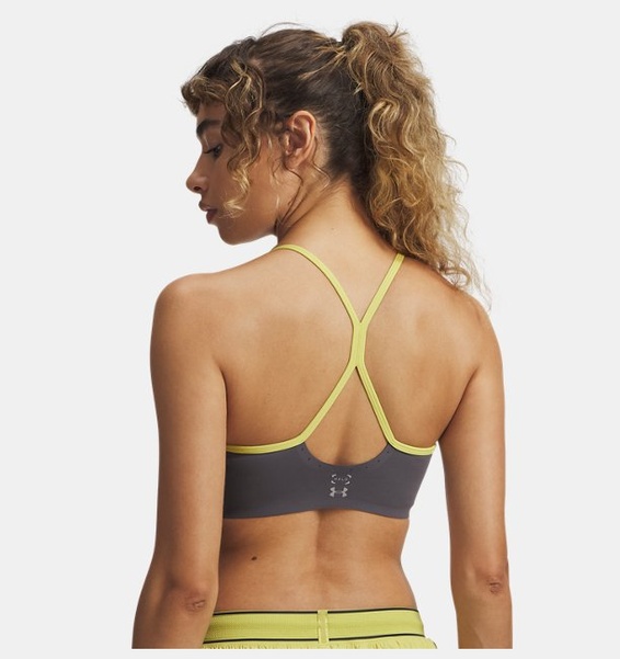 Gri Kadın UA Halo Bonded Spor Sütyeni