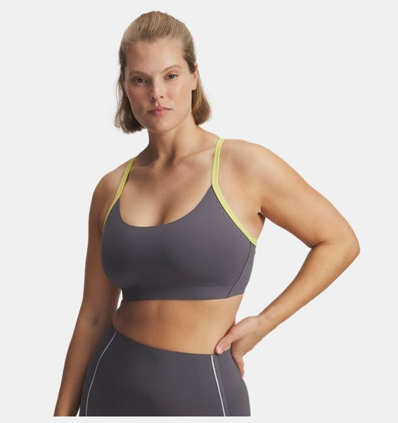 Gri Kadın UA Halo Bonded Spor Sütyeni