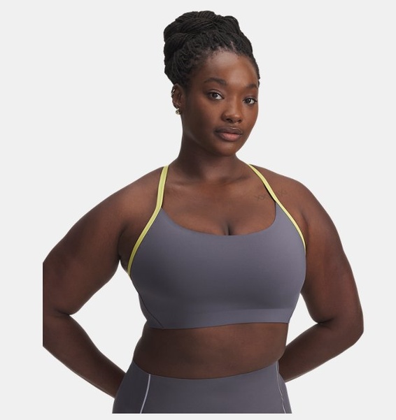 Gri Kadın UA Halo Bonded Spor Sütyeni