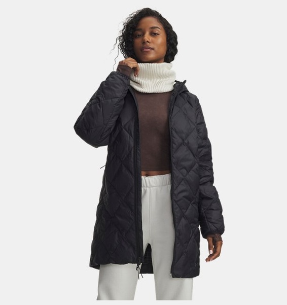 Siyah Kadın UA Legend Down Mont
