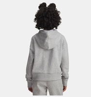 Çocuk UA Rival Fleece Kapüşonlu Üst