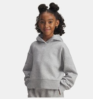 Çocuk UA Rival Fleece Kapüşonlu Üst