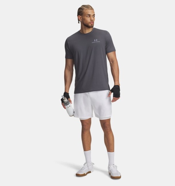 Gri Erkek UA Vanish Energy Kısa Kollu T-shirt