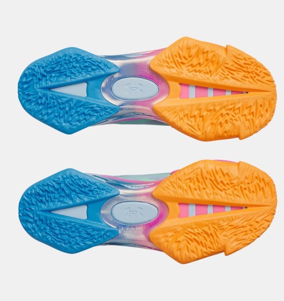 Mavi Erkek UA Curry Series 7 Basketbol Ayakkabısı