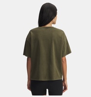 Kadın UA Heavyweight Boxy Wash Kısa Kollu T-Shirt