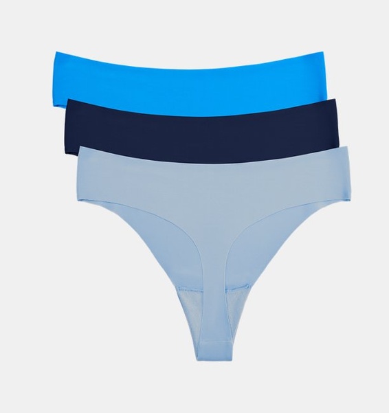 Mavi Kadın UA Pure Stretch İz Yapmayan Tanga 3’lü Paket