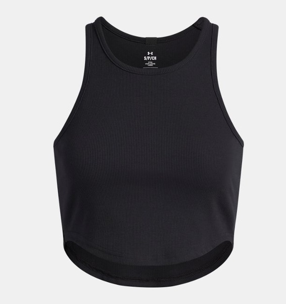 Siyah Kadın UA Rival Rib Atlet