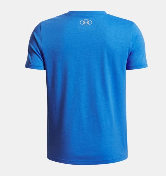 Mavi Erkek Çocuk UA Logo Wordmark T-shirt