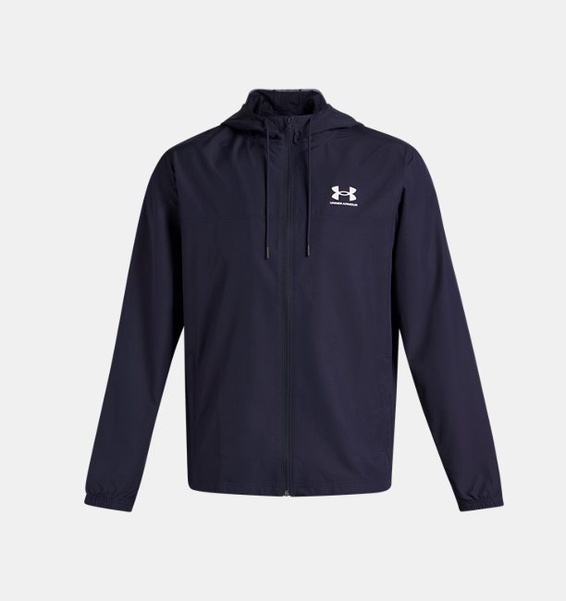 Lacivert Erkek UA Rival Woven Rüzgarlık
