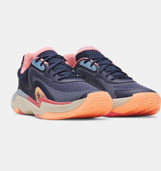 Mavi Erkek UA Spawn 7 Basketbol Ayakkabısı