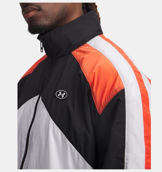 Beyaz Erkek UA Icon Woven Track Ceket